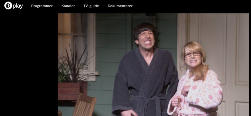 Se Big Bang Theory på Dplay i utlandet
