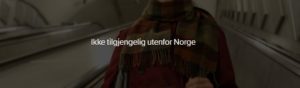 Feilmelding når du forsøker å se NRK i utlandet