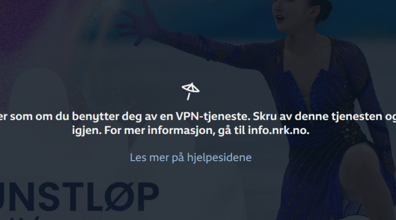 nrk blokkerer vpn tjenester