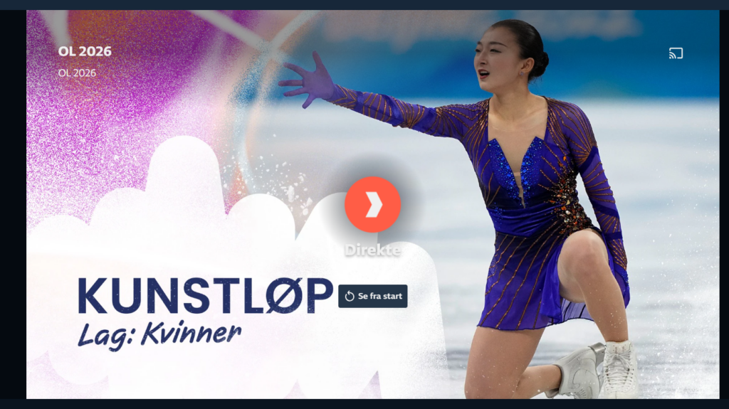 vinter ol på nrk med vpn uten å bli blokkert